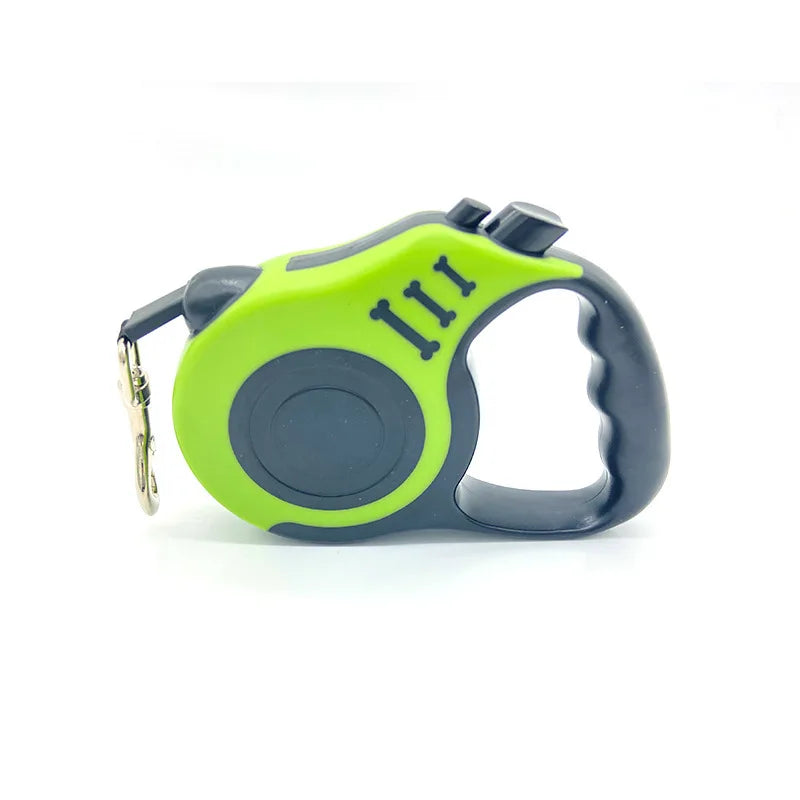 3m 5m Dog Leash for Small Dogs Cat Automatic Retractable Durable Nylon Lead Puppy Outdoor Travel Walking Hiking Traction Rope