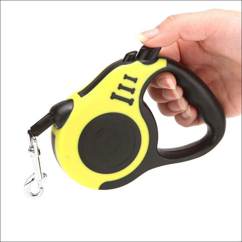 3m 5m Dog Leash for Small Dogs Cat Automatic Retractable Durable Nylon Lead Puppy Outdoor Travel Walking Hiking Traction Rope