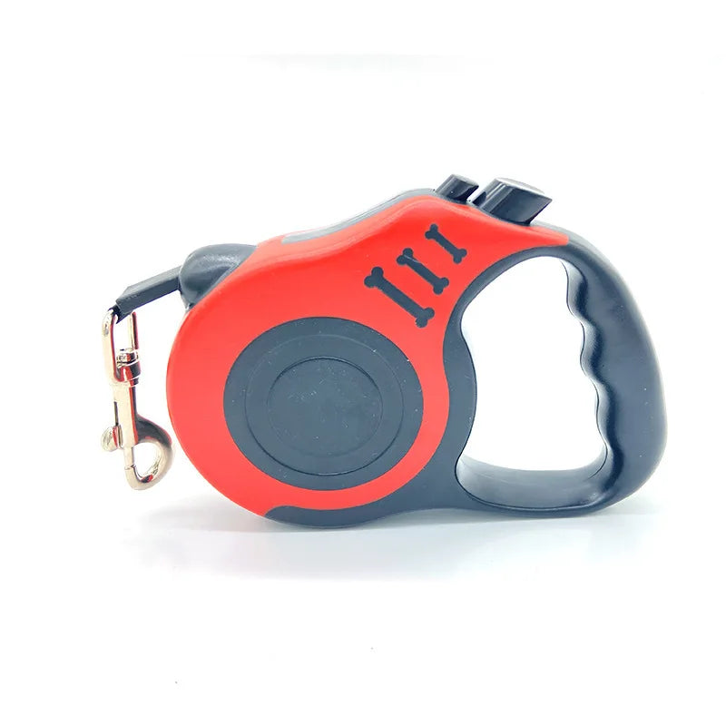 3m 5m Dog Leash for Small Dogs Cat Automatic Retractable Durable Nylon Lead Puppy Outdoor Travel Walking Hiking Traction Rope