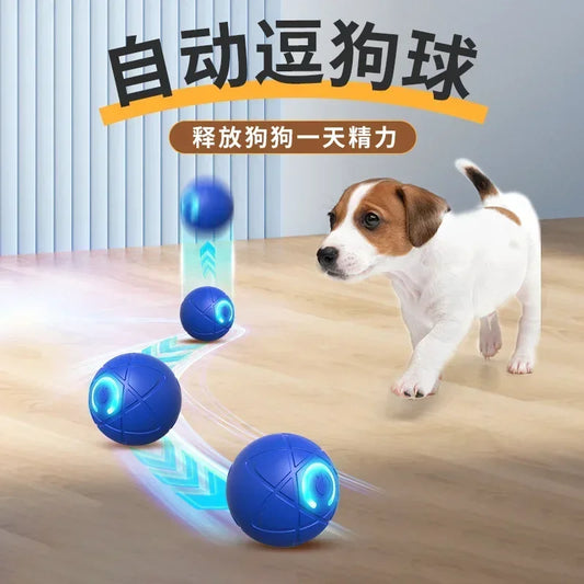 New Smart Dog Toy Ball Electronic Interactive Pet Toy Moving Ball Automatic Moving Bouncing for Puppy Birthday Gift Cat Product