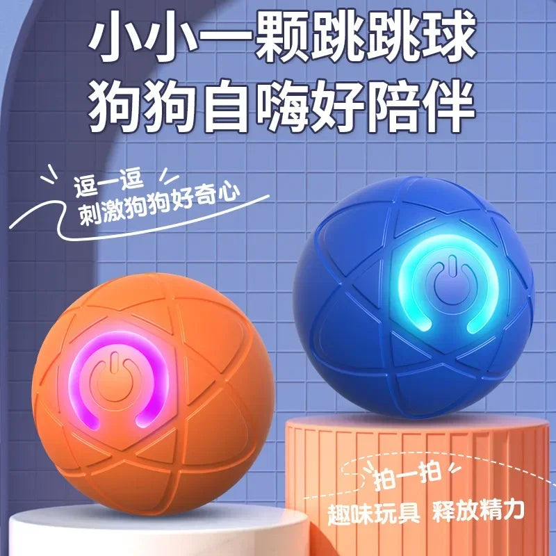 New Smart Dog Toy Ball Electronic Interactive Pet Toy Moving Ball Automatic Moving Bouncing for Puppy Birthday Gift Cat Product