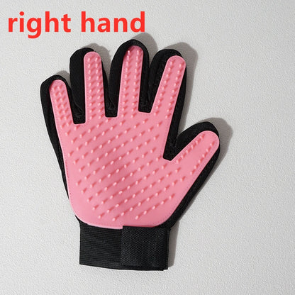 Pet Hair Glove Comb Pet Dog Cat Grooming Cleaning Glove Deshedding Hair remover Massage Brush Animal Supplies Cat Accessoies