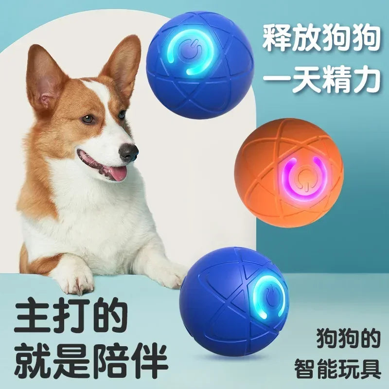 New Smart Dog Toy Ball Electronic Interactive Pet Toy Moving Ball Automatic Moving Bouncing for Puppy Birthday Gift Cat Product