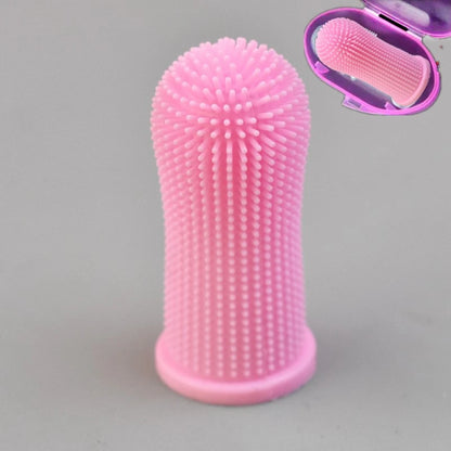 Super Soft Dog Toothbrushes Cleaning Finger Brush For Dog and Cat Grooming Nontoxic  Teethbrush  Dental Care Pet Products