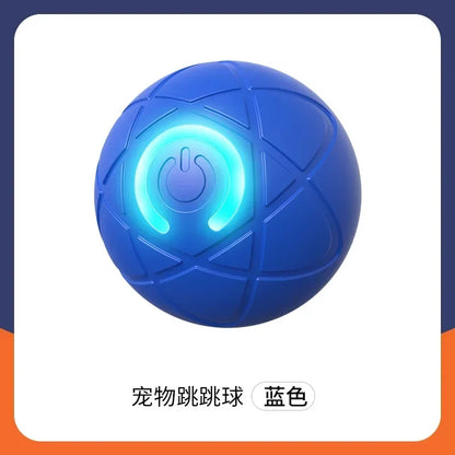 New Smart Dog Toy Ball Electronic Interactive Pet Toy Moving Ball Automatic Moving Bouncing for Puppy Birthday Gift Cat Product