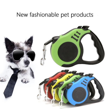 Pet leash small and medium-sized dogs and dogs automatic telescopic traction device portable dog walking pet supplies