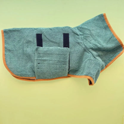New Dog Bathrobe Absorbent Pet Quick Drying Bath Towel Dog Bath Towel Large Small Dogs Clean Absorbent Bathrobe Cat Pet Products
